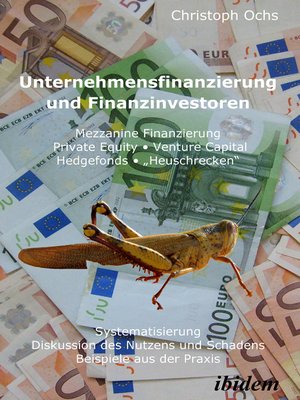 cover image of Unternehmensfinanzierung und Finanzinvestoren